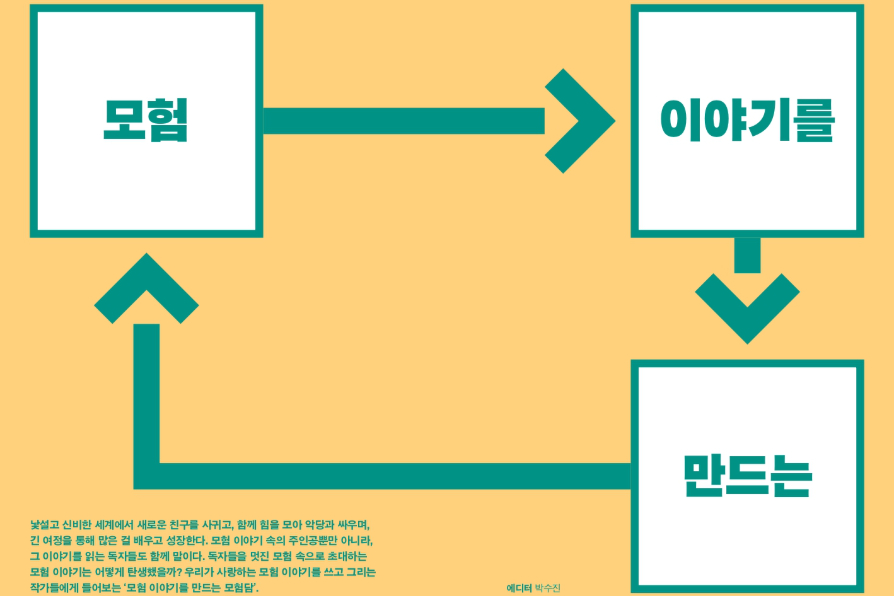 모험 이야기를 만드는 모험